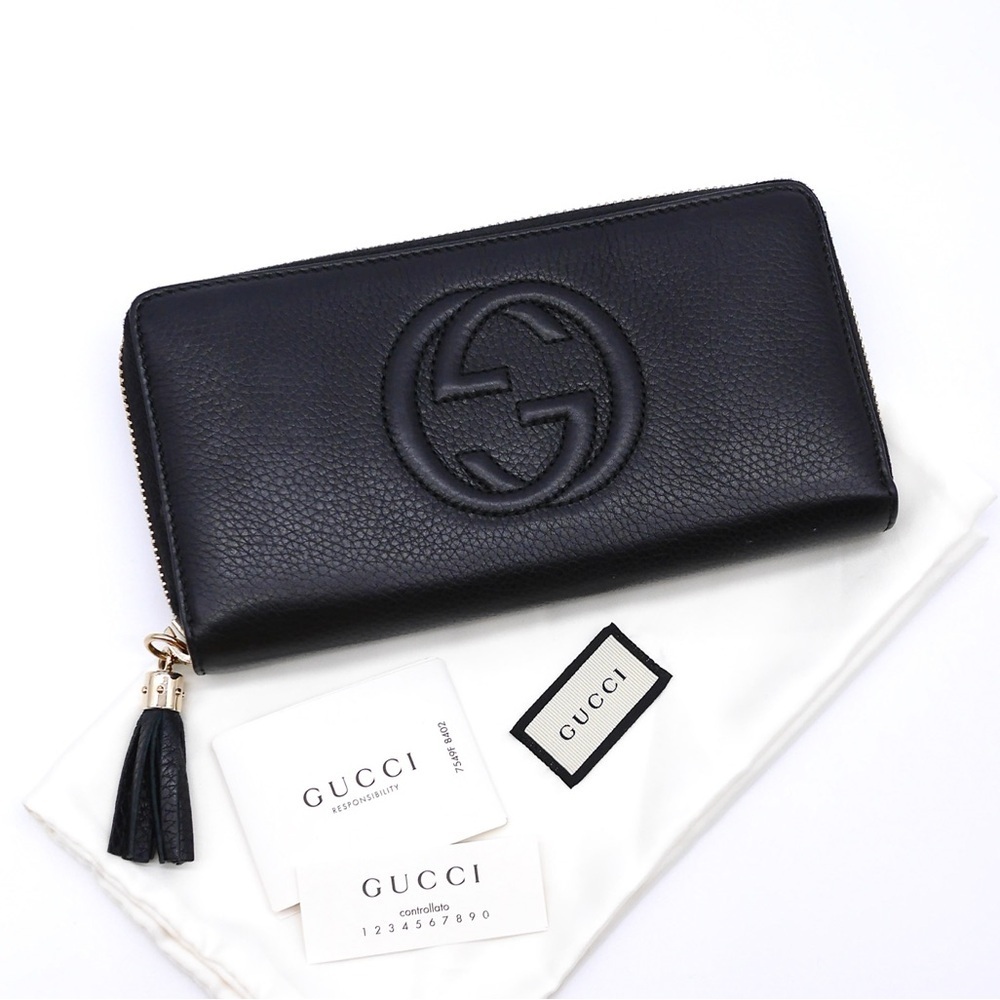 🍓GUCCI Soho Zippy Wallet - Picture 3 of 12